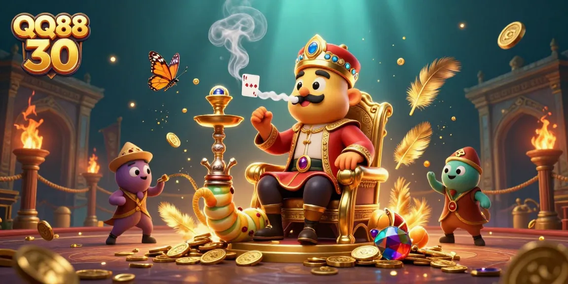 Experience the excitement of QQ88 30 with colorful characters and vibrant gaming elements.
