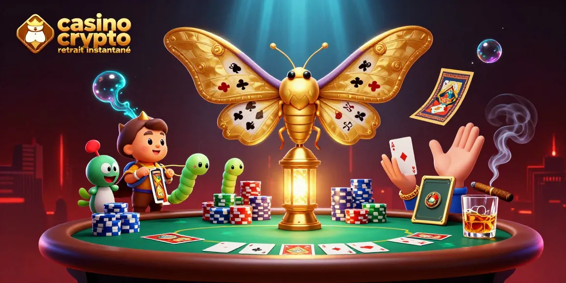 Retirez vos gains rapidement avec les casinos crypto à retrait instantané, admirez une scène fantastique de jeux de casino.