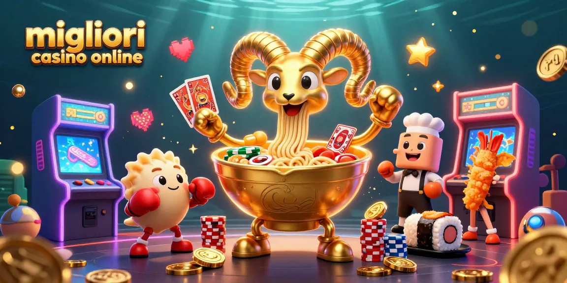 giocando nei migliori casino online con un grande ramen e personaggi coinvolgenti