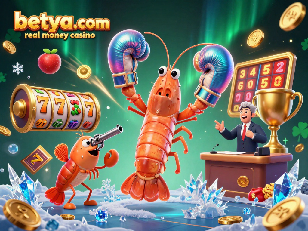 Engage in excitement at betya.com real money casino with animated characters and dynamic slot elements.